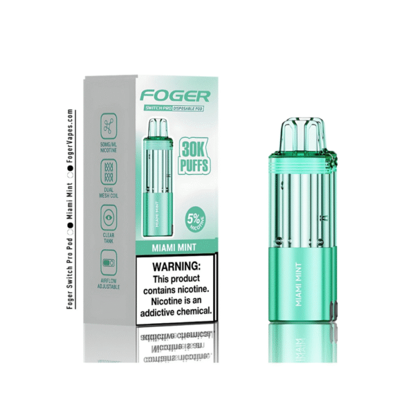Foger Switch Pro 30k Vape Flavors