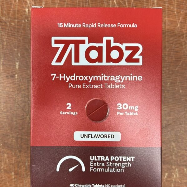 7Tabz 30mg 1PK 40CT Unflavored