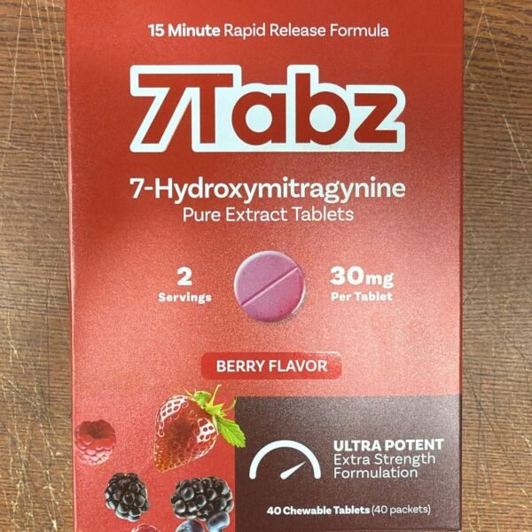 7Tabz 30mg 1PK 40CT Berry