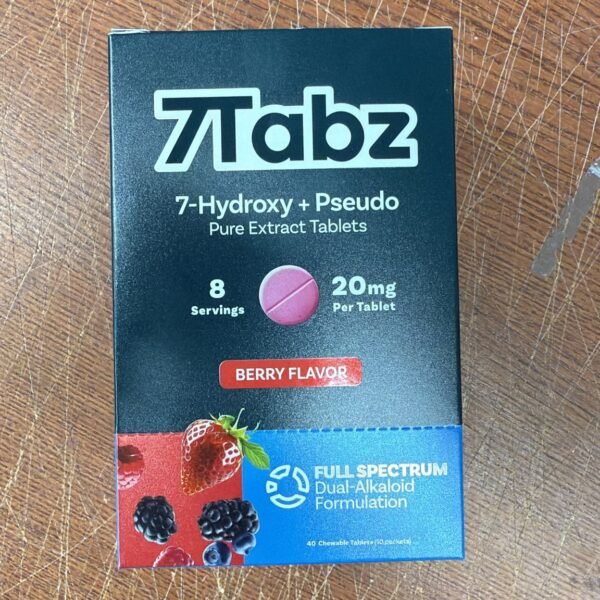 7Tabz 20mg 4 Pack 10CT Berry