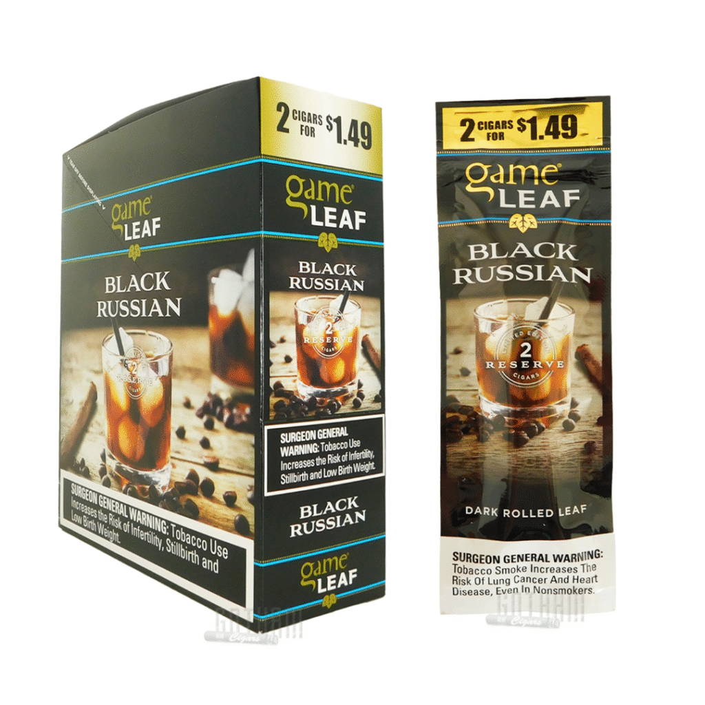 Game Leaf 5 Pack Black Russian