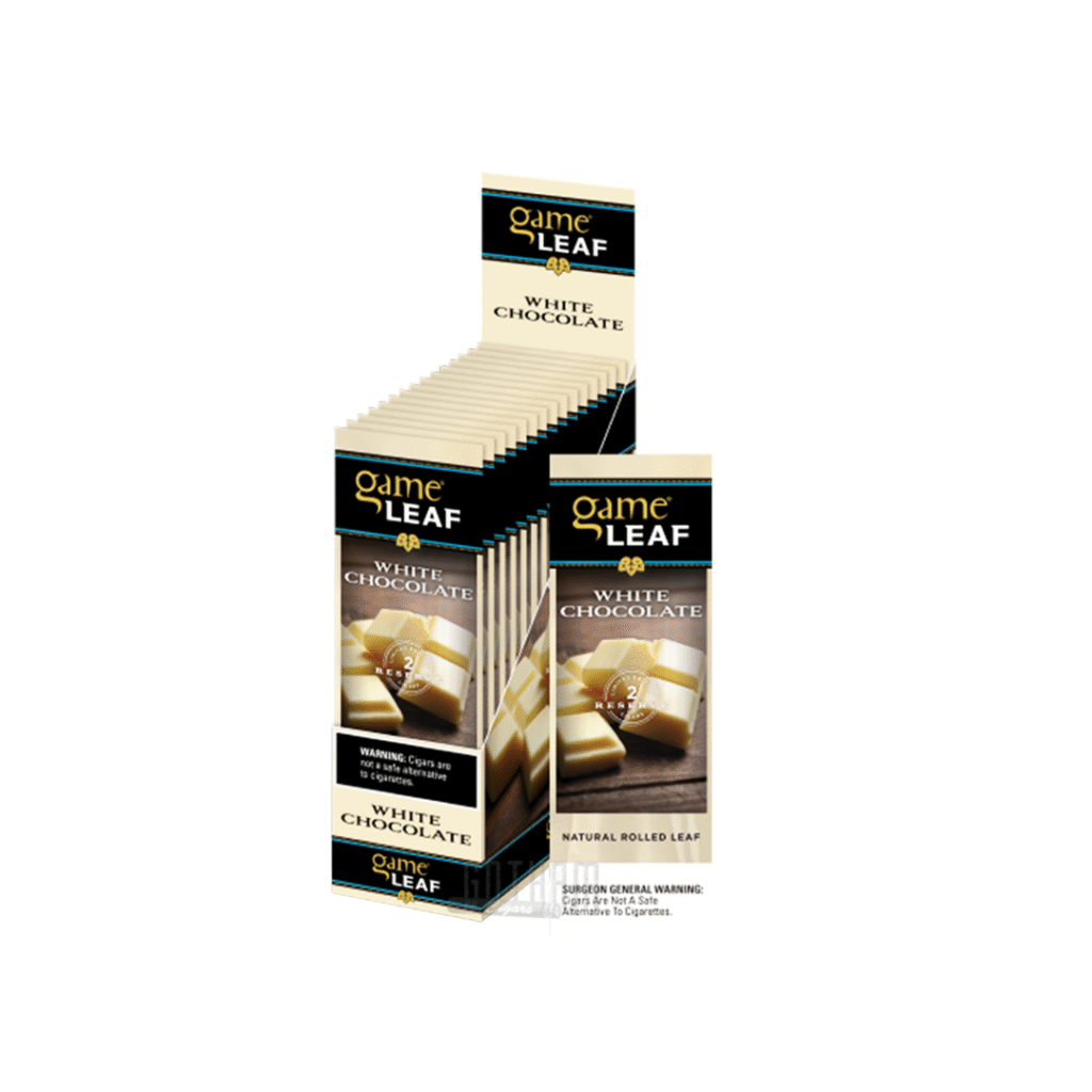 Game Leaf 5 Pack White Chocolate