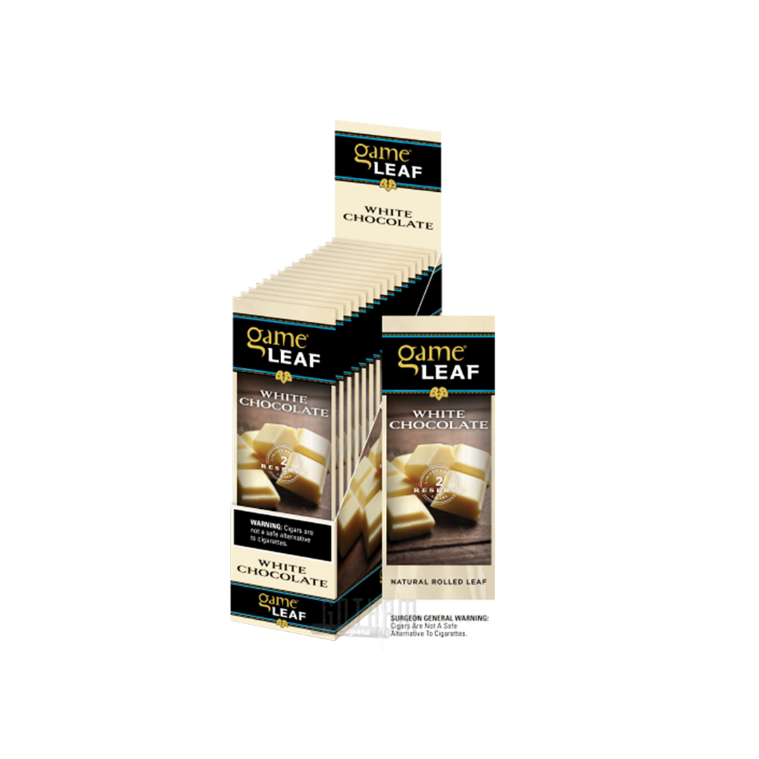 Game Leaf 5 Pack White Chocolate Game Leaf 5 Pack White Chocolate