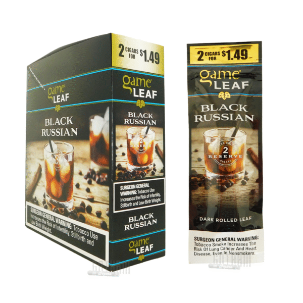 Game Leaf 2 Pack Black Russian