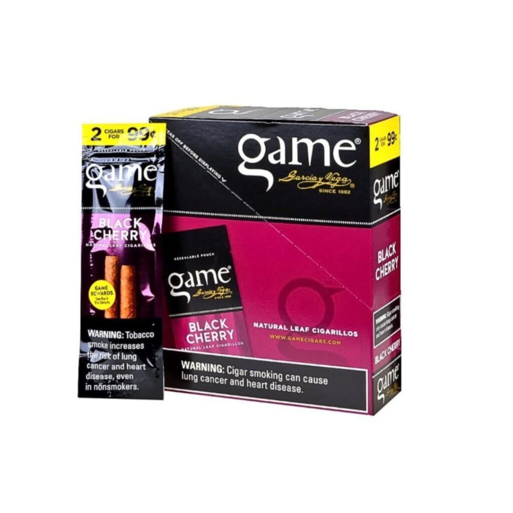 game leaf 5 pack black cherry