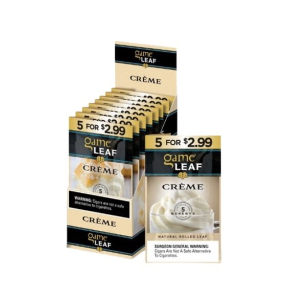 Game Leaf 5 Pack Creme