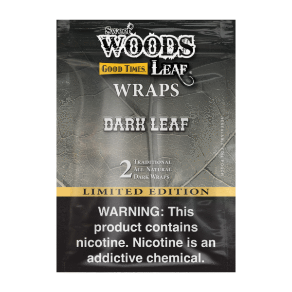 Sweet Woods Leaf Wraps Dark Leaf