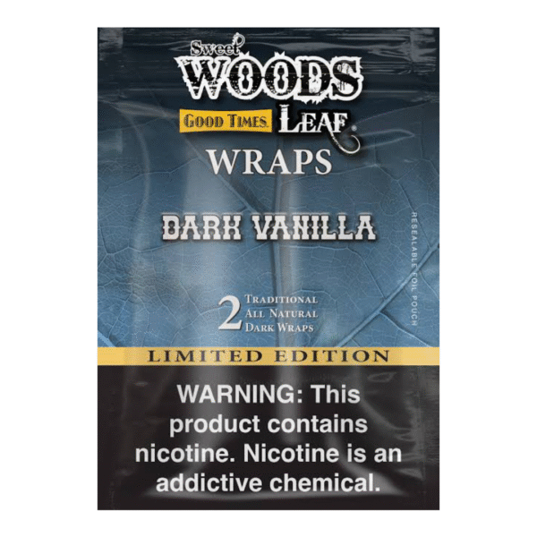 Sweet Woods Leaf Wraps Dark Vanilla