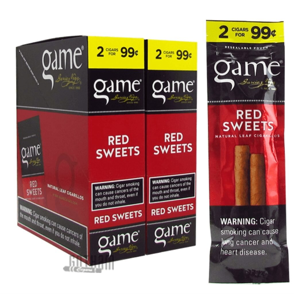 game cigar red sweet
